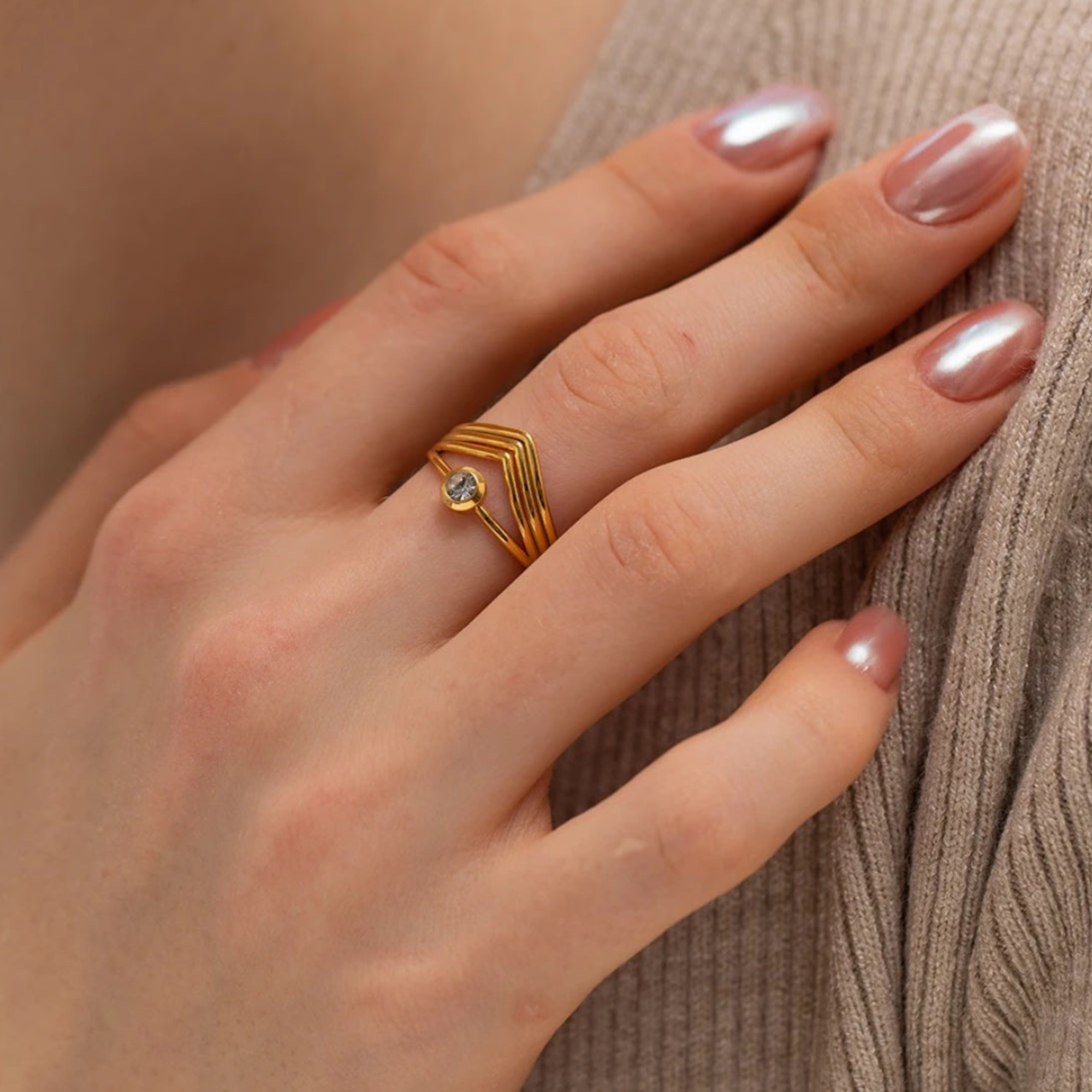 Strella Layered Ring