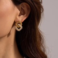 Pearl Knot Earrings