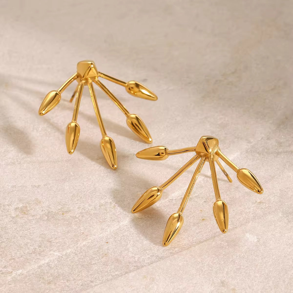 Radiant Spikes Earrings