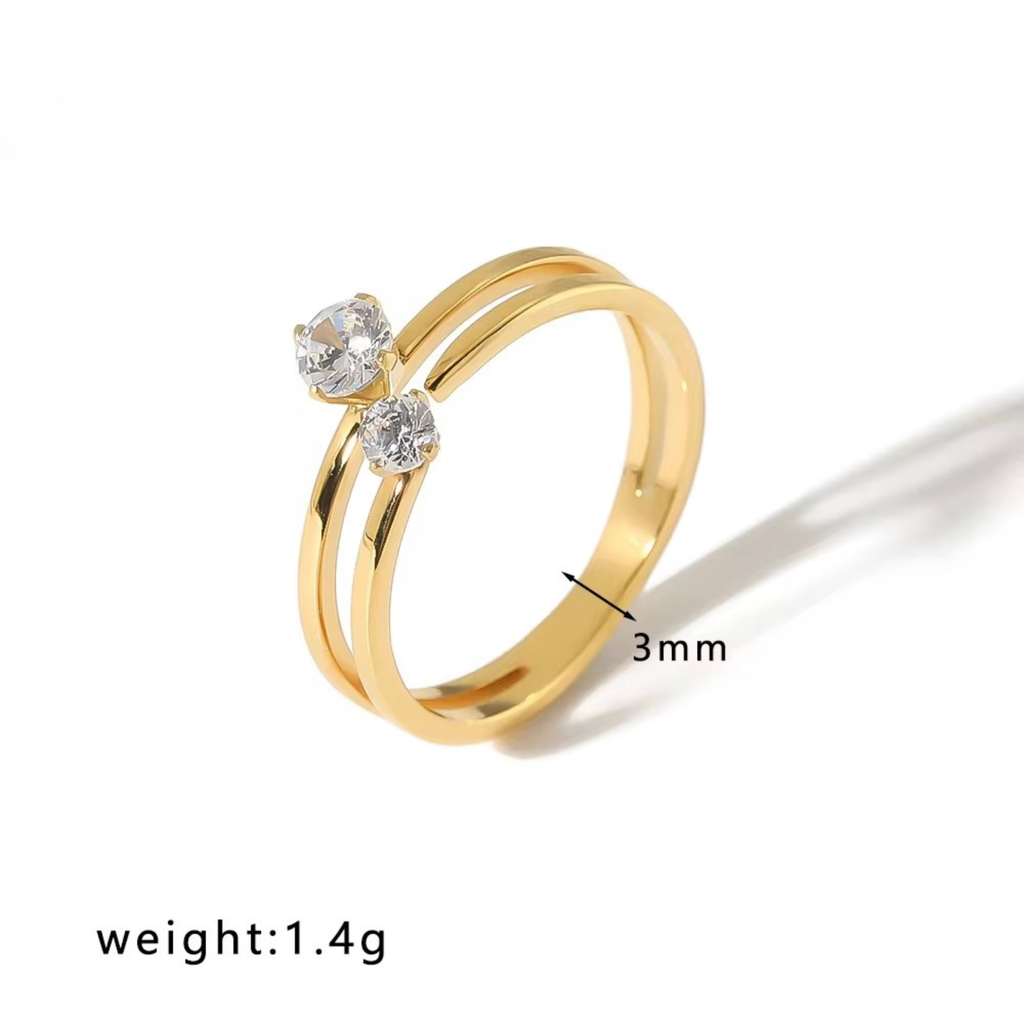Misha Stacked Ring