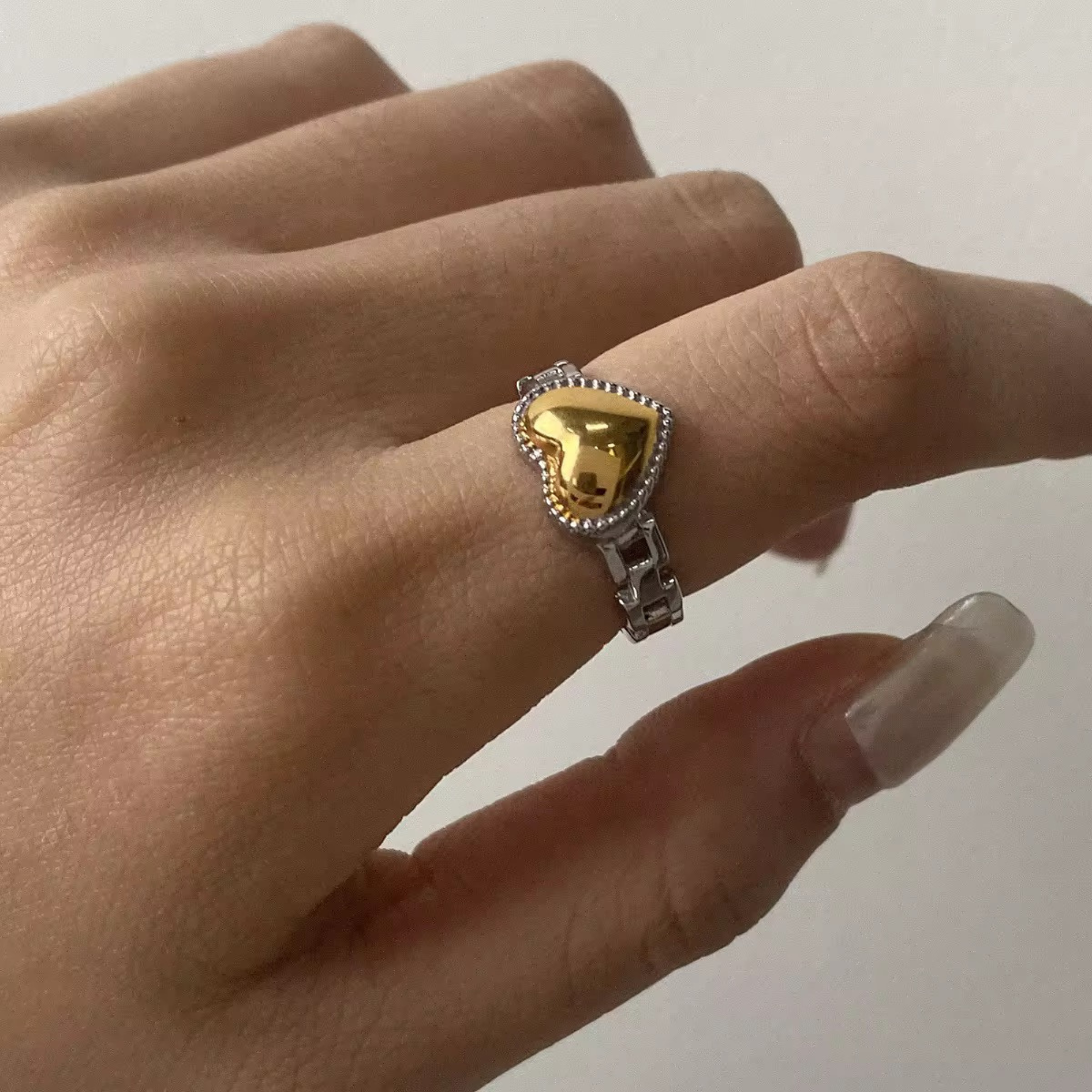 Keepsake Heart Ring