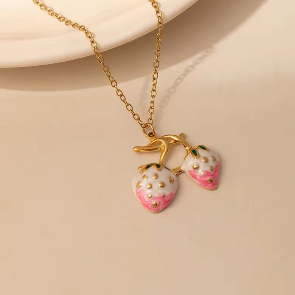 Strawberry Bliss Necklace