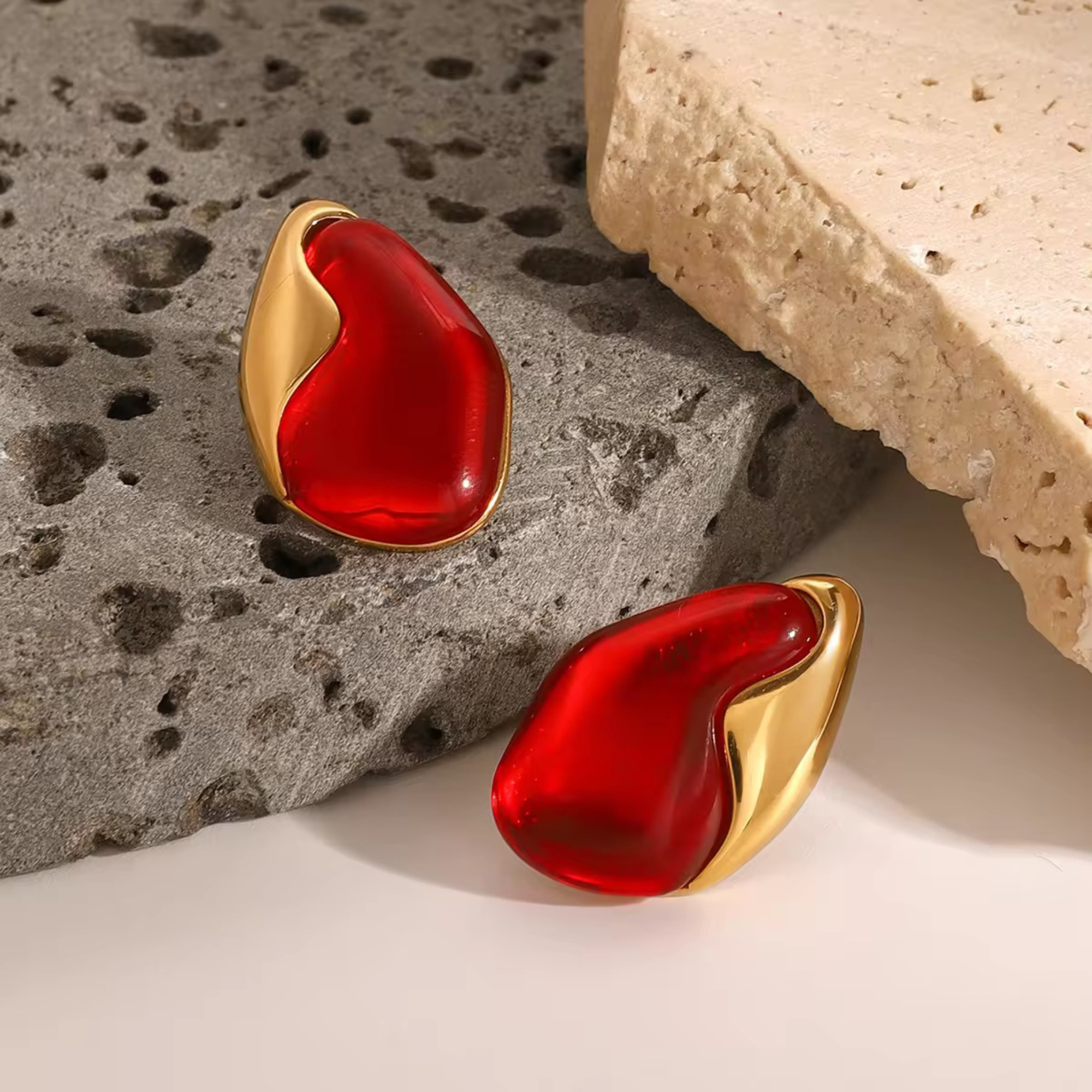 Scarlet Blaze Earrings