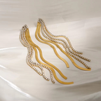 Celeste Drape Earrings