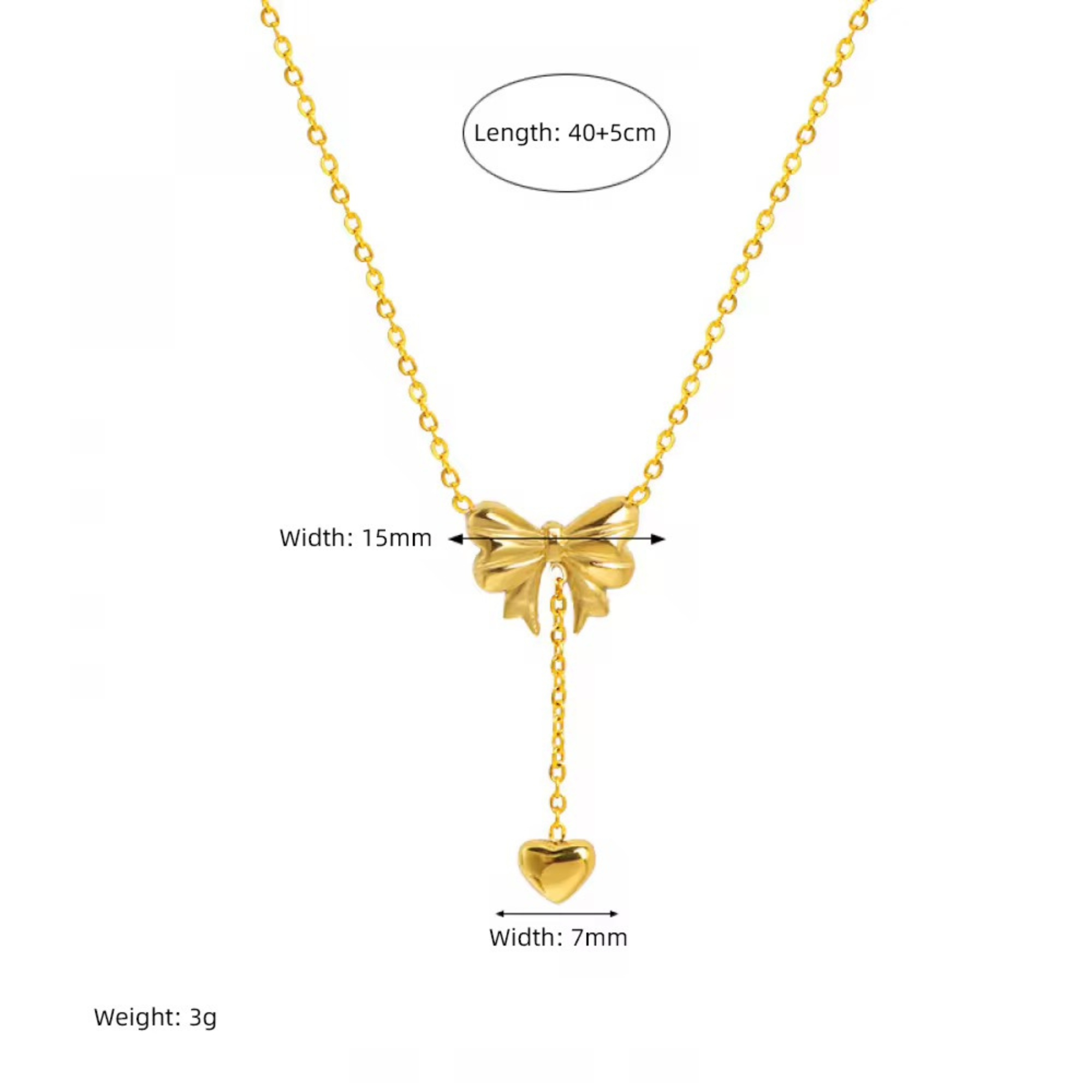 Bow Of Affection Necklace
