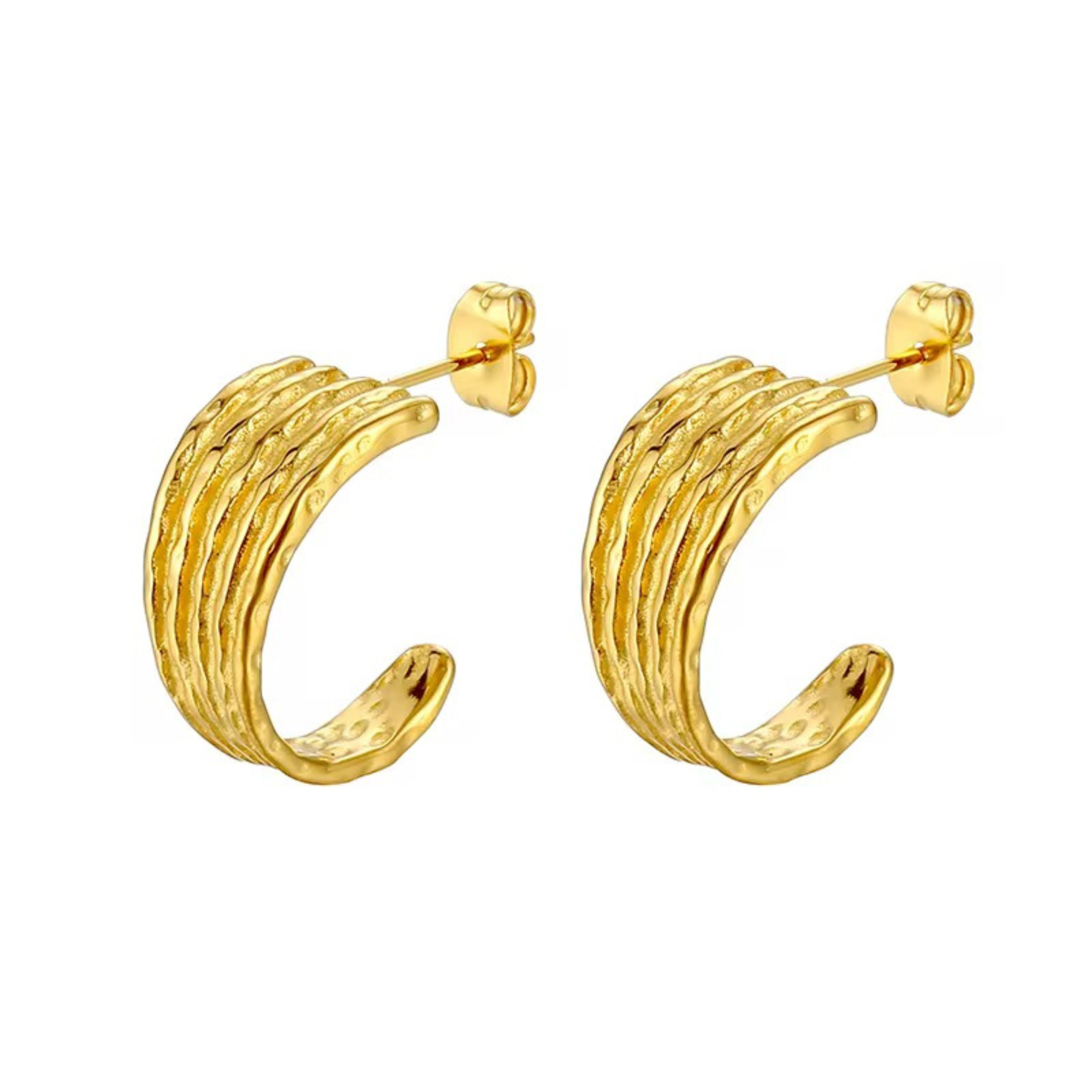 Jasmine Half Hoops