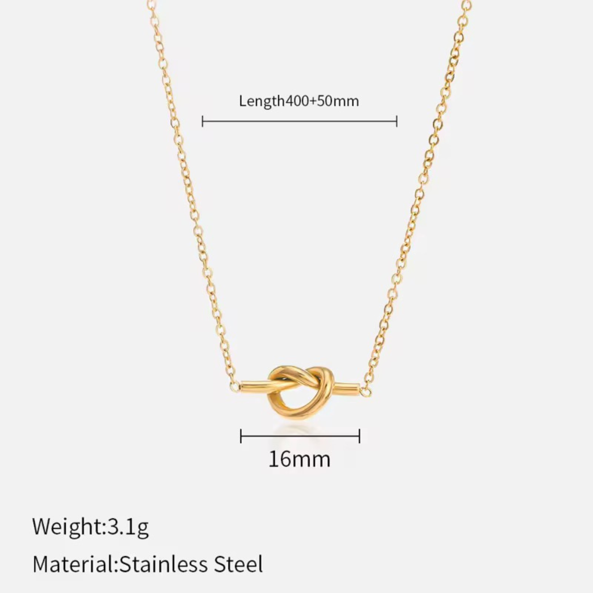 Brynlee Knot Necklace