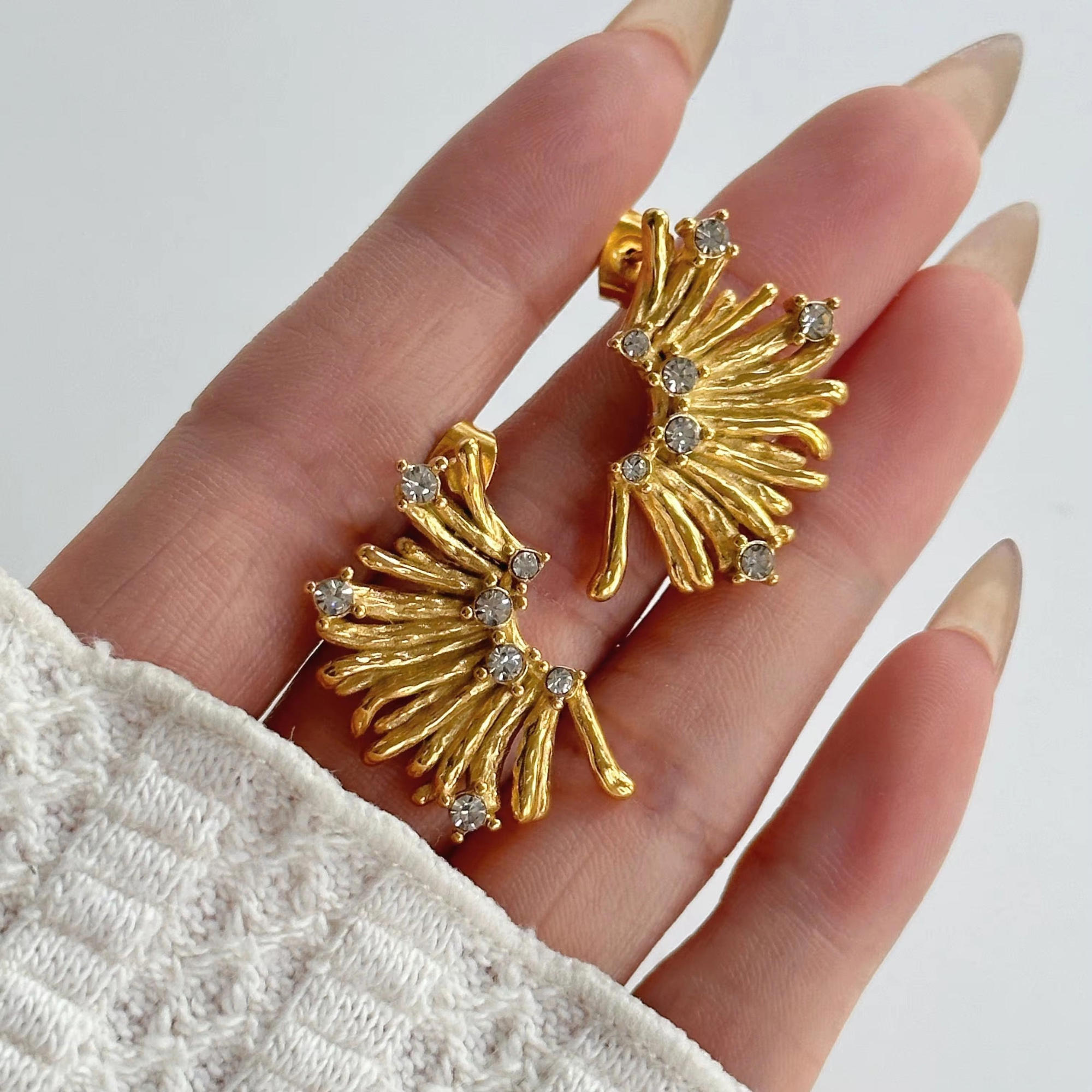 Celestial Ember Earrings