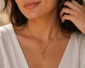 Lustre Grid Necklace