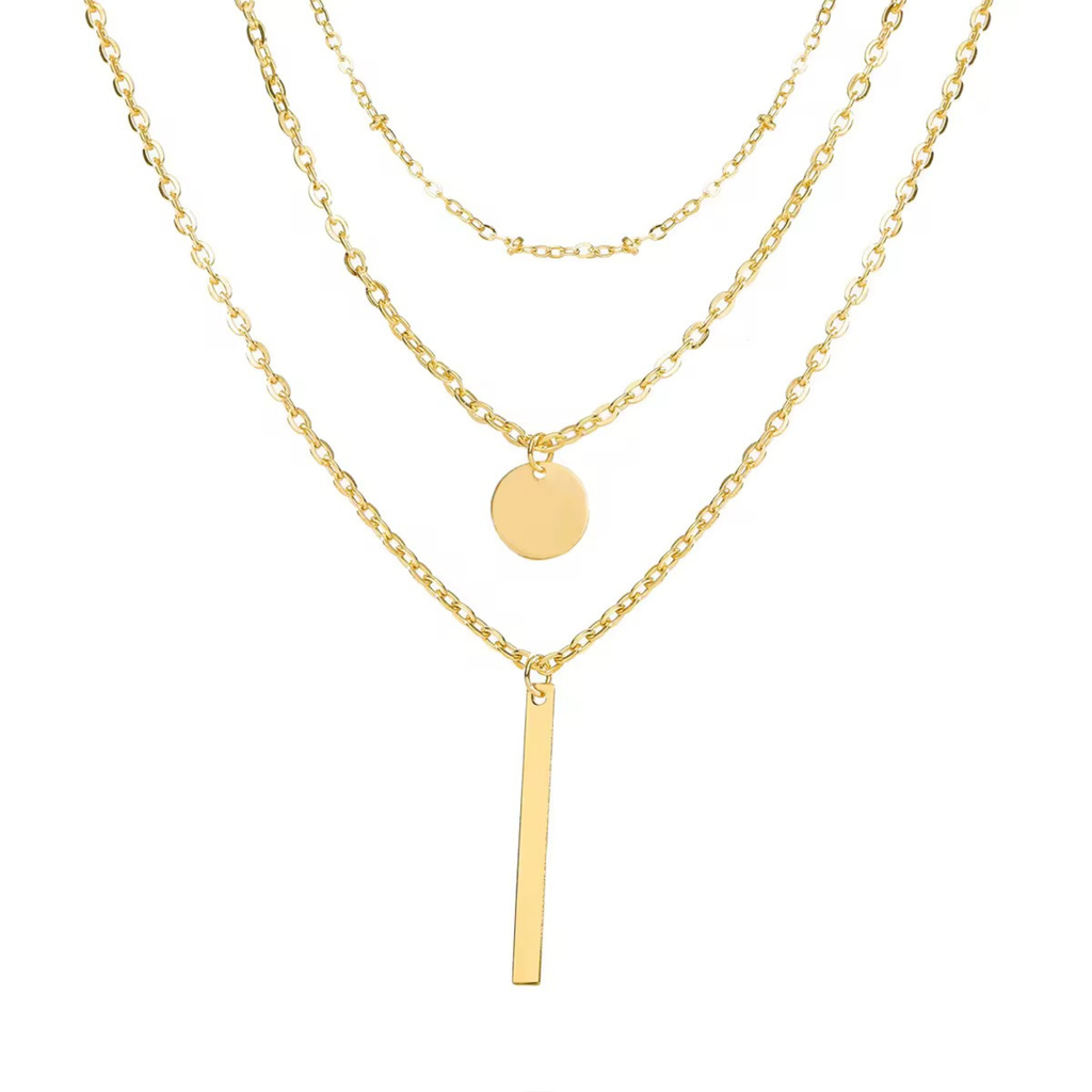 Daisy Three-Tier Necklace