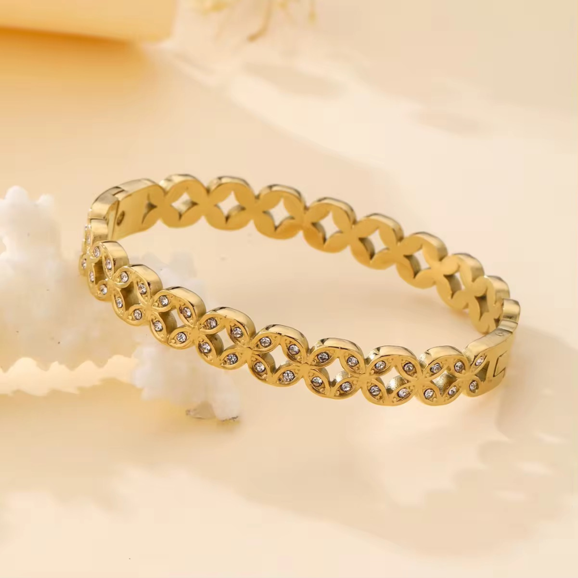 Celeste Crystal Bangle