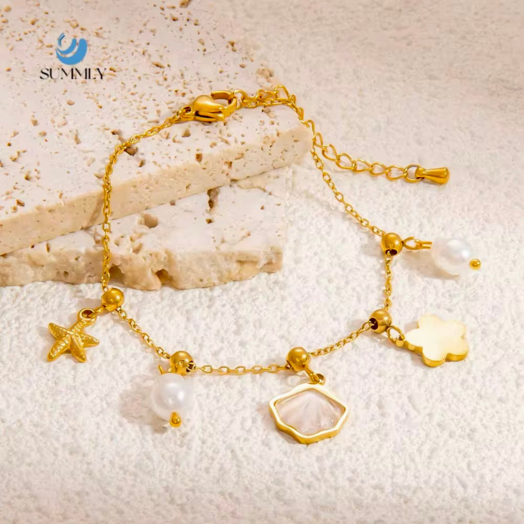 Pearlora Charm Bracelet