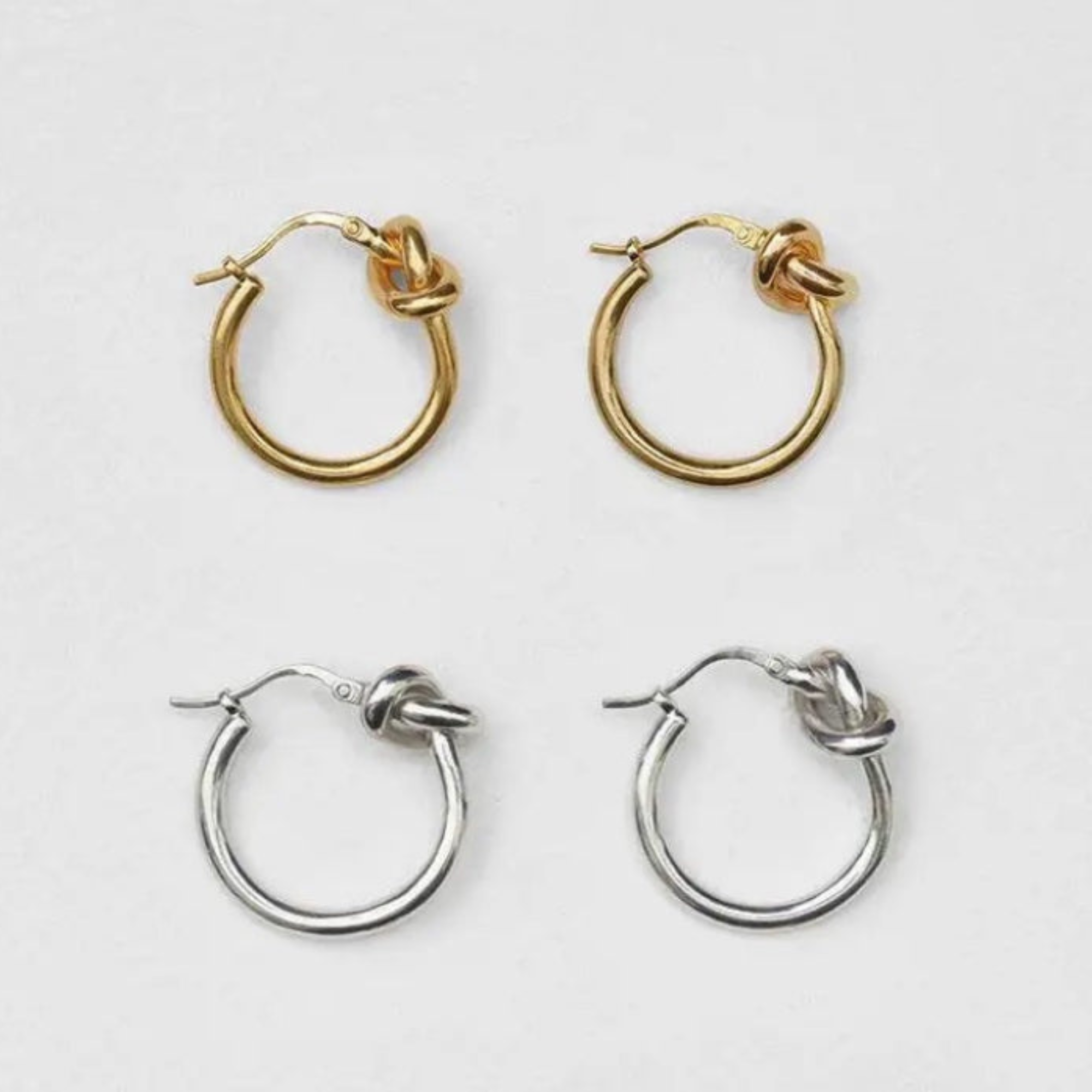 Elene Knot Hoops
