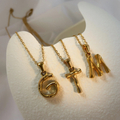 Bamboo Alphabet Necklace￼