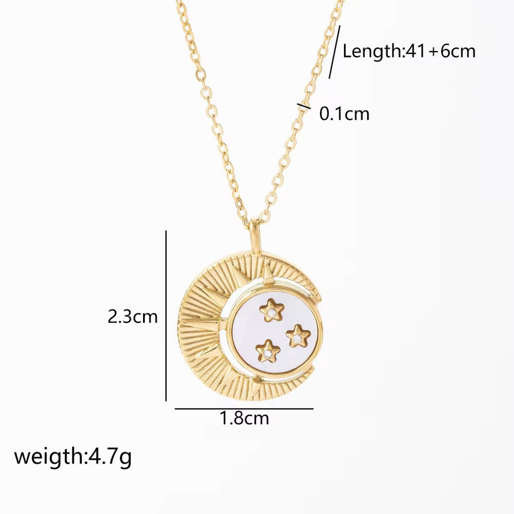 Marley Moon Star Necklace