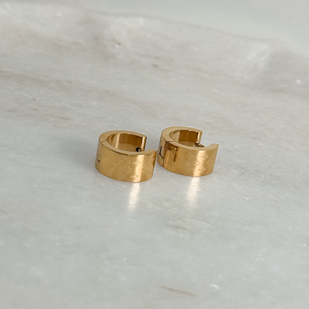 Engraved Hoops