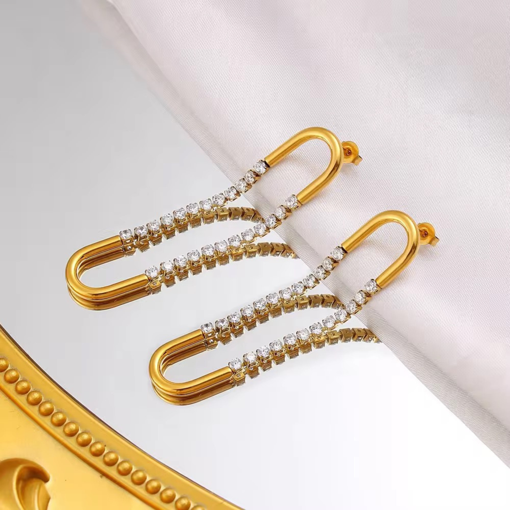 Double Sparkle Earrings