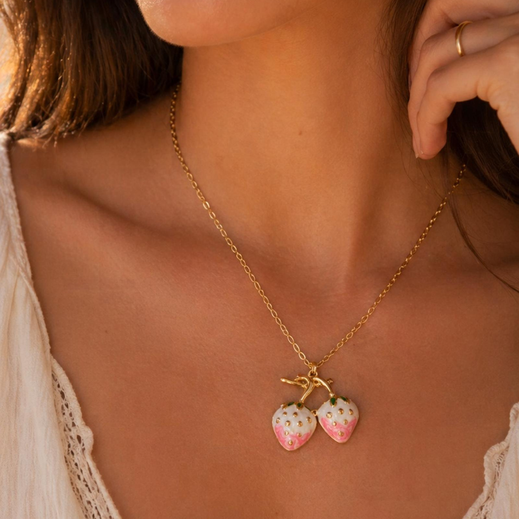 Strawberry Bliss Necklace