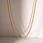 Twin Strand Aurum Necklace