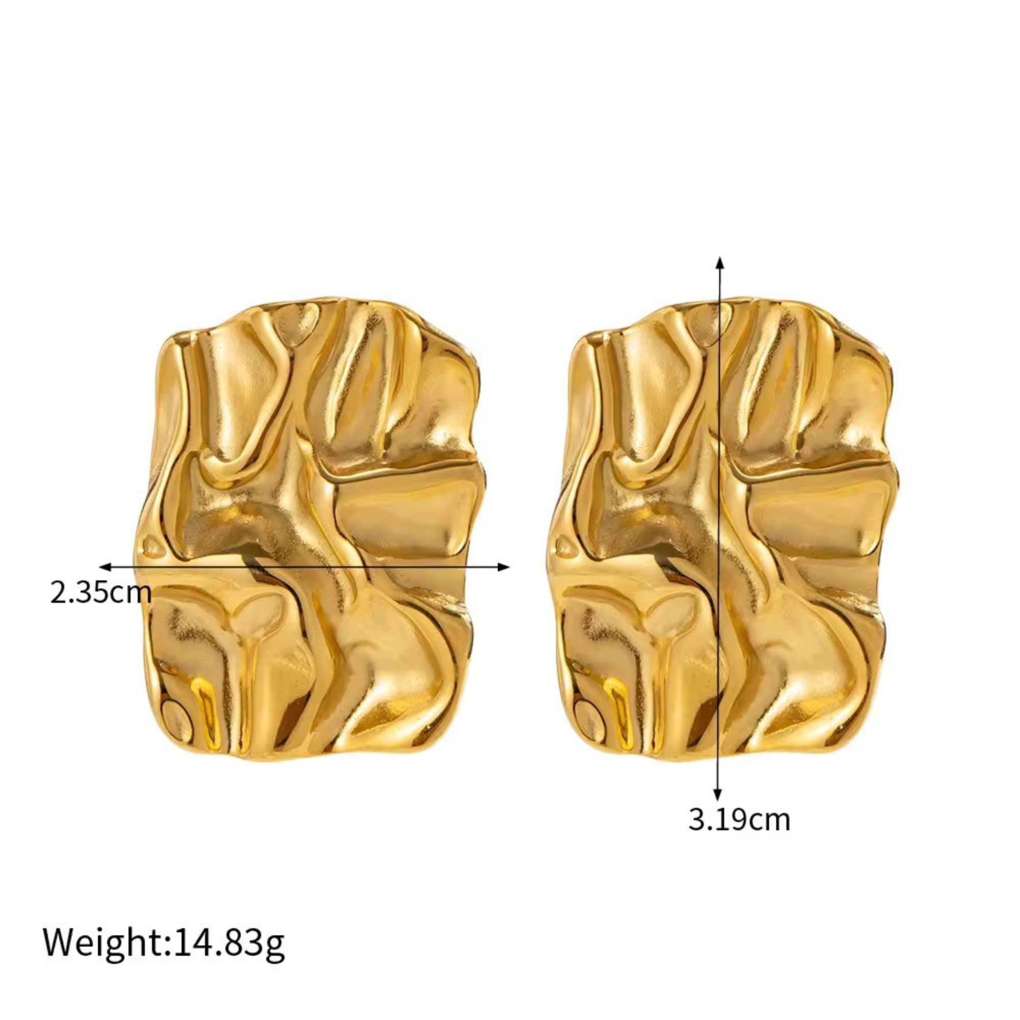 Crinkle Bliss Earrings