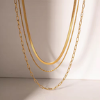 Triple Chain Necklace