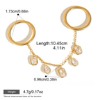 Noor Dangling Ring