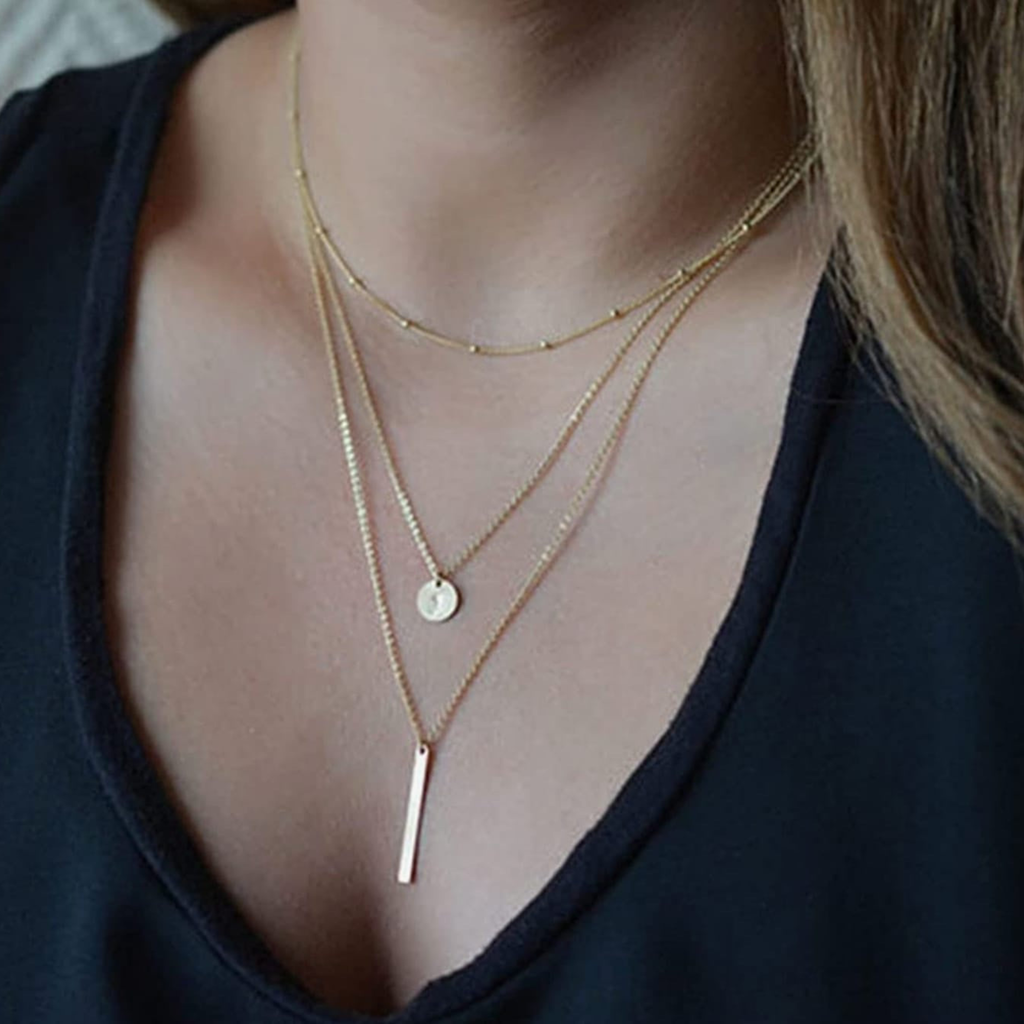 Daisy Three-Tier Necklace