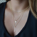 Daisy Three-Tier Necklace