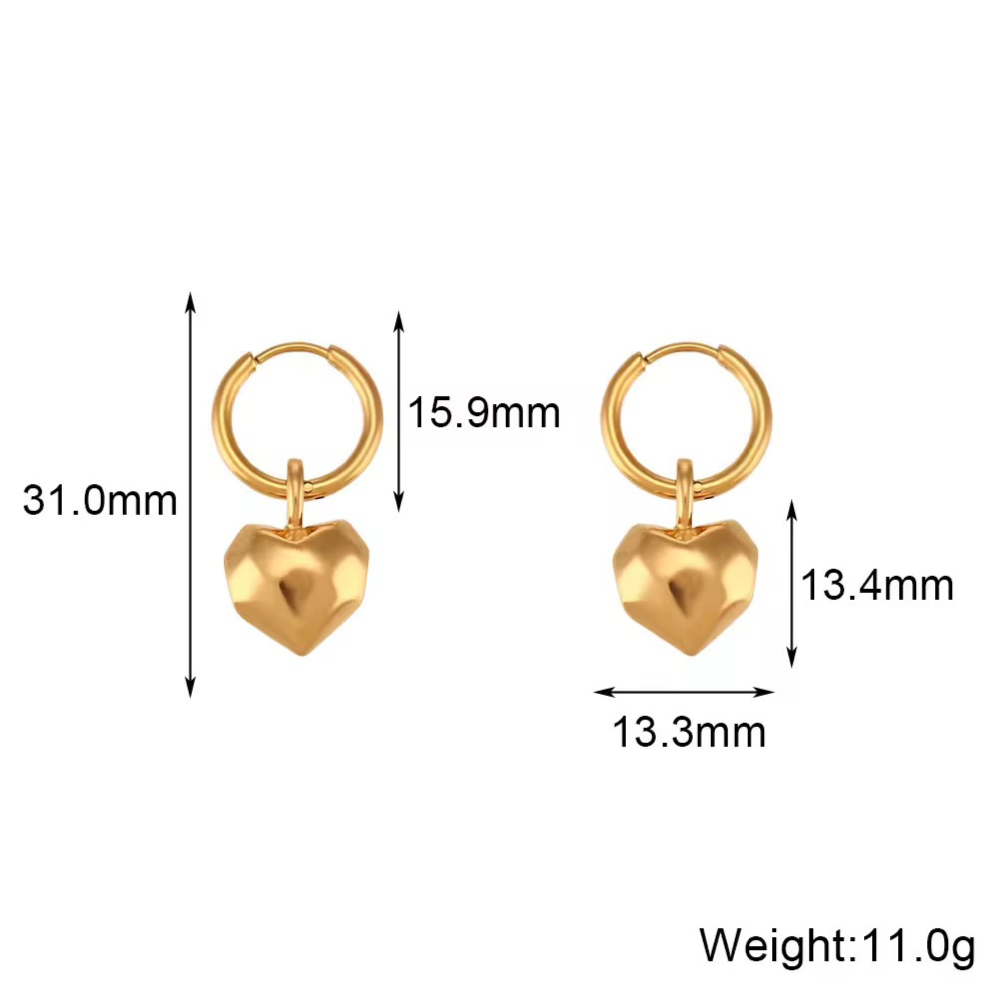 Dream Heart Earrings