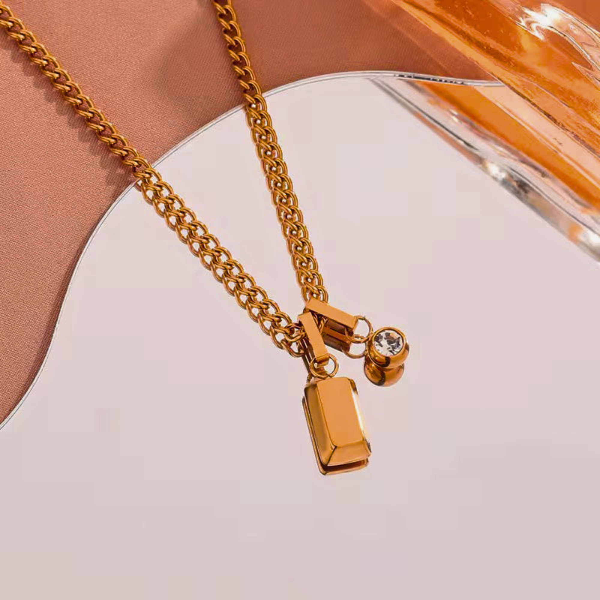 Gold Bar Necklace