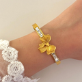 Crystal Bow Bracelet