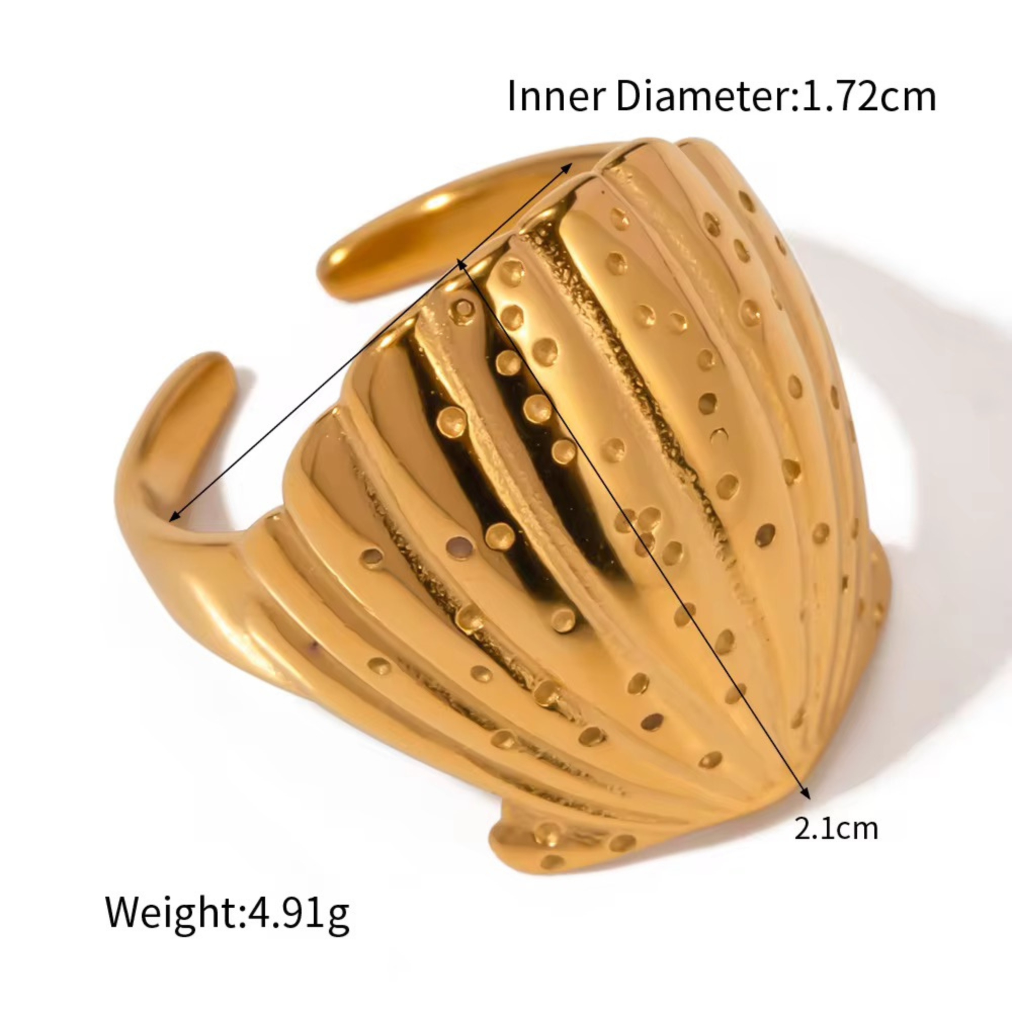 Coastal Crown Ring