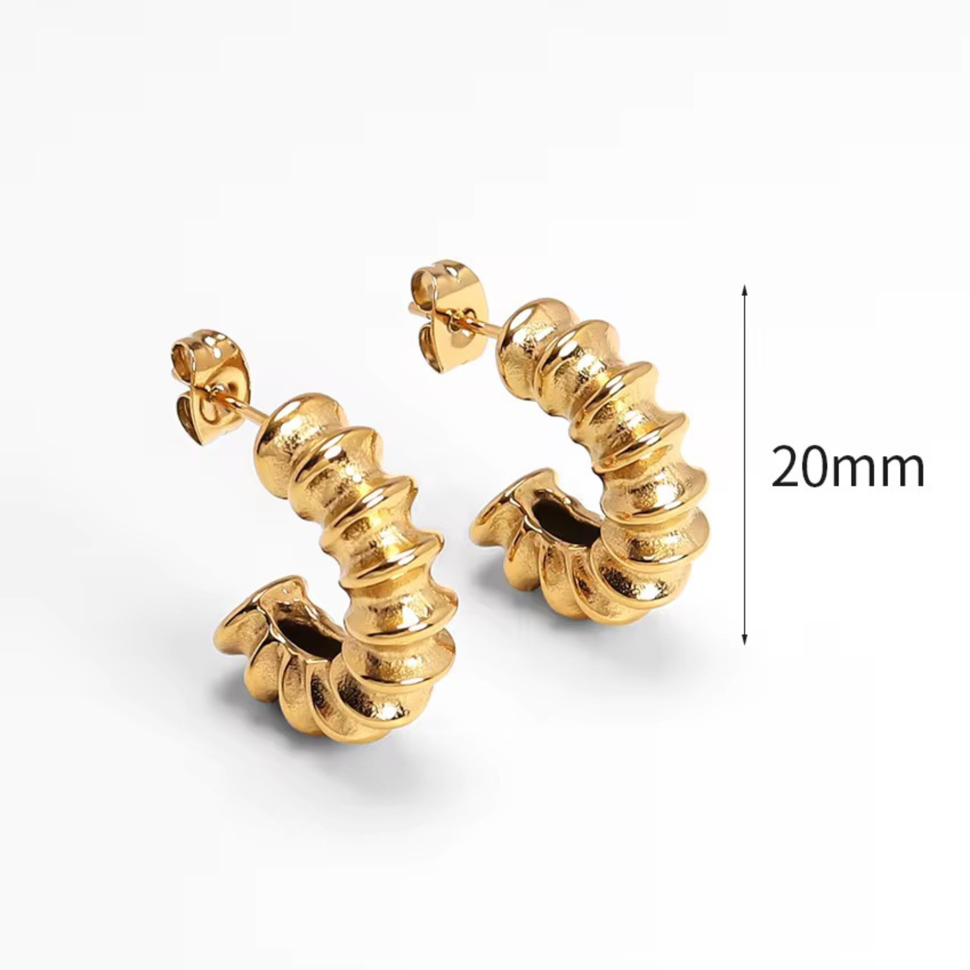 Croissant Half Hoops