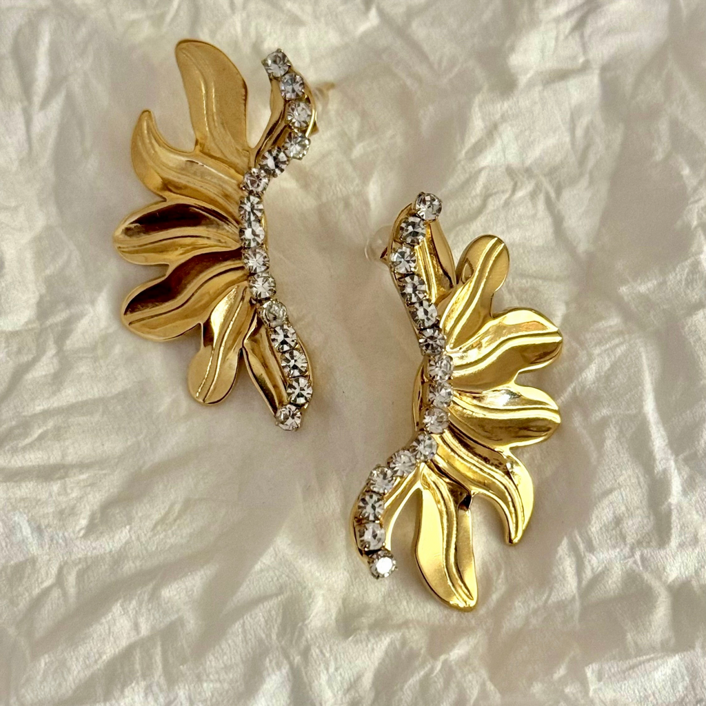 Lumière Leaf Studs