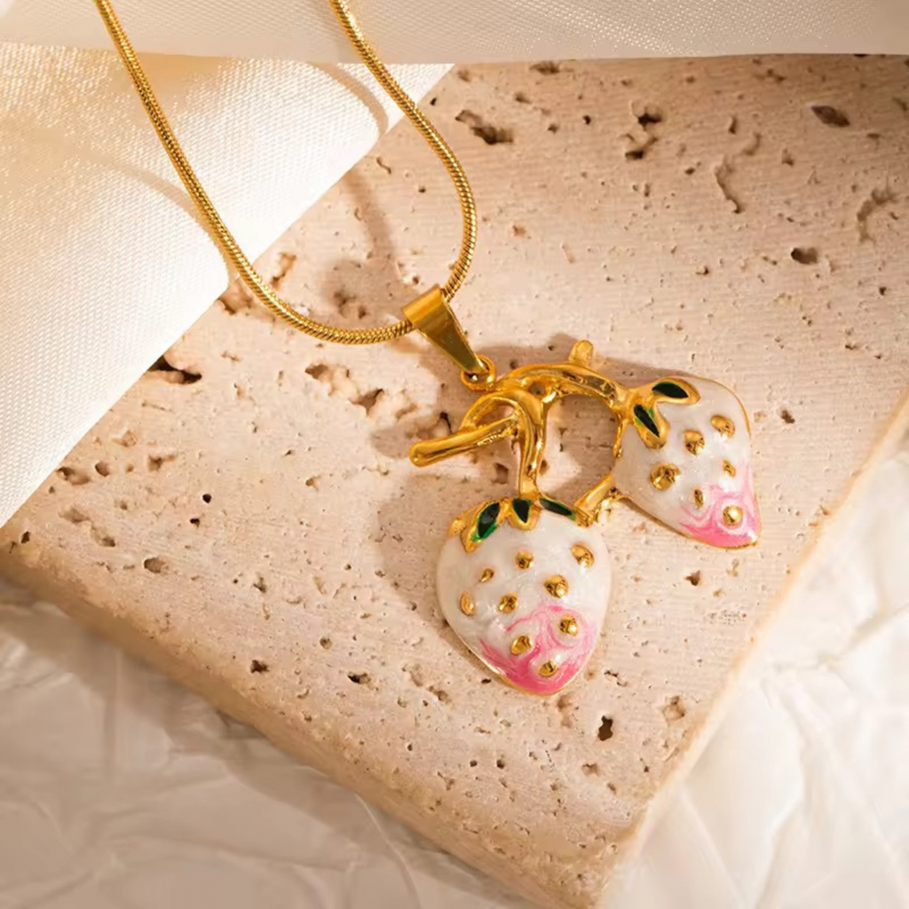 Strawberry Bliss Necklace