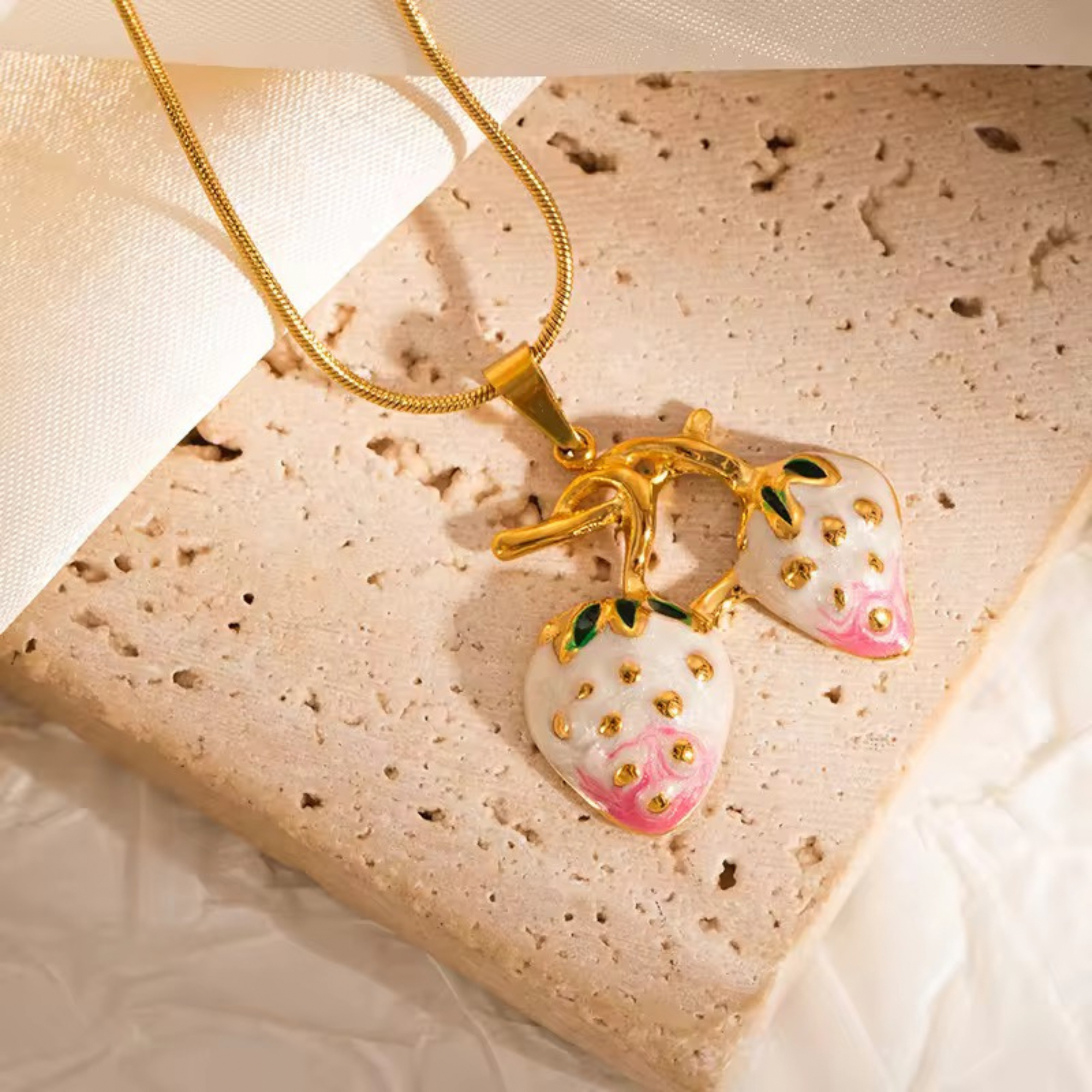 Strawberry Bliss Necklace