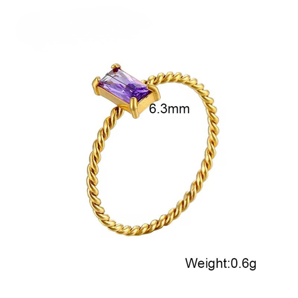 Aamira Zircon Ring