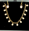 White Luster Drop Set