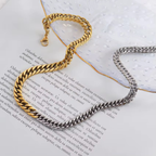 Kristen Half and Half Necklace