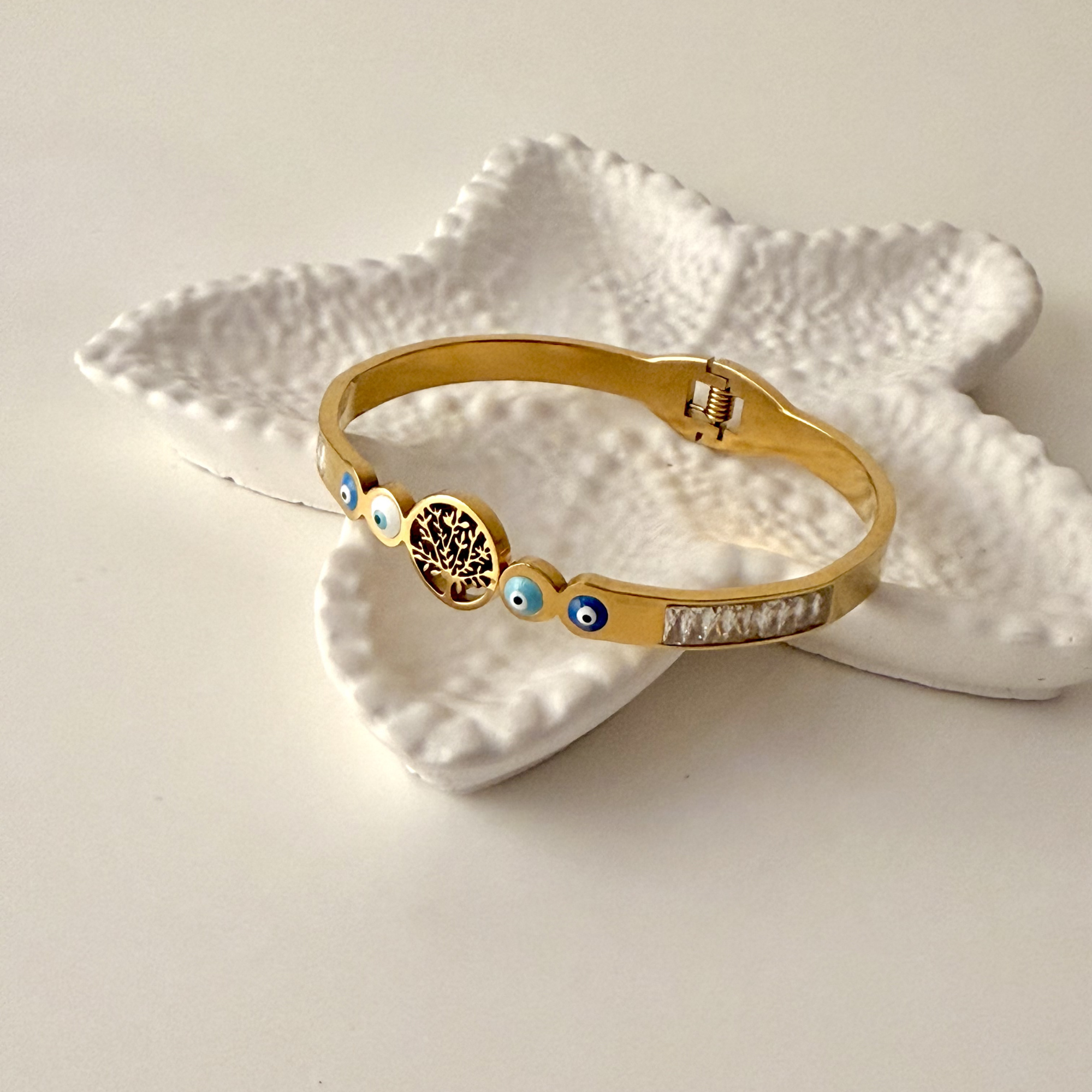 Lyra Evil Eye Bracelet