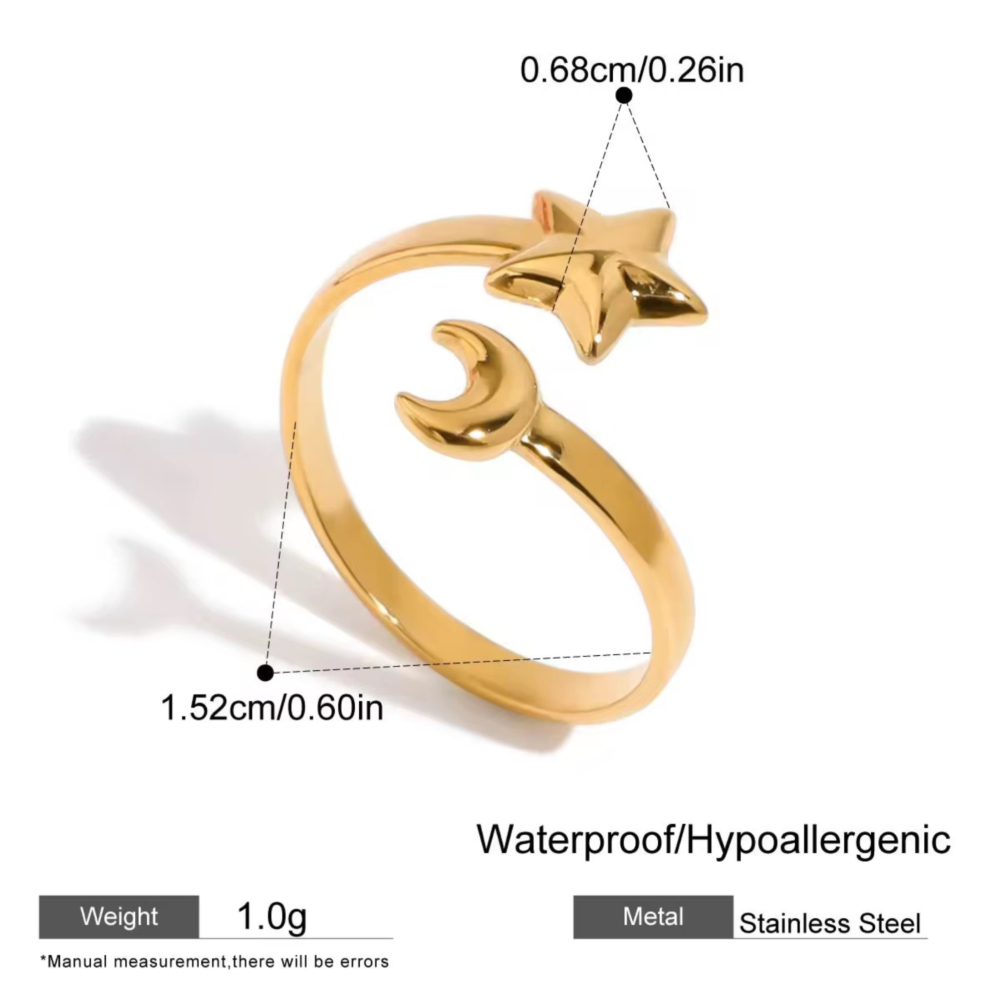 Celestial Duo Ring
