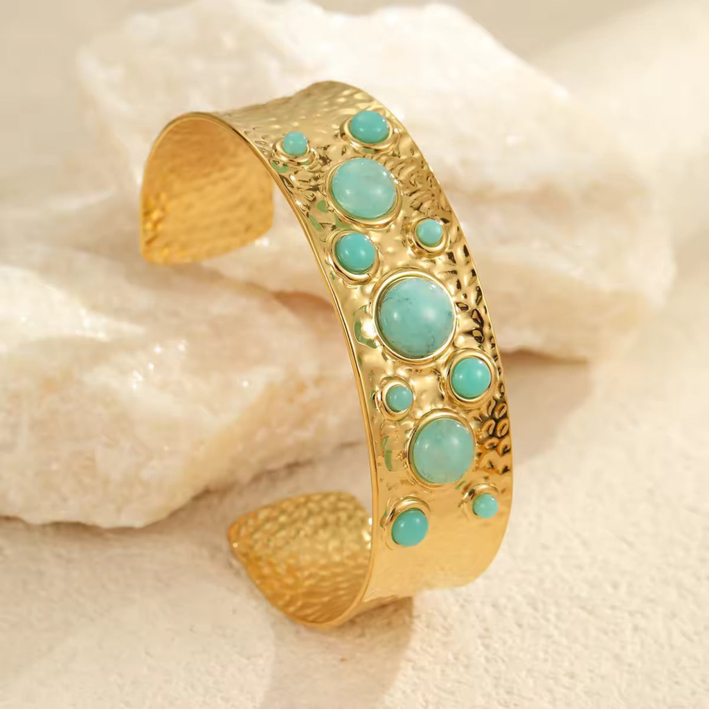 Textured Gold Cuff