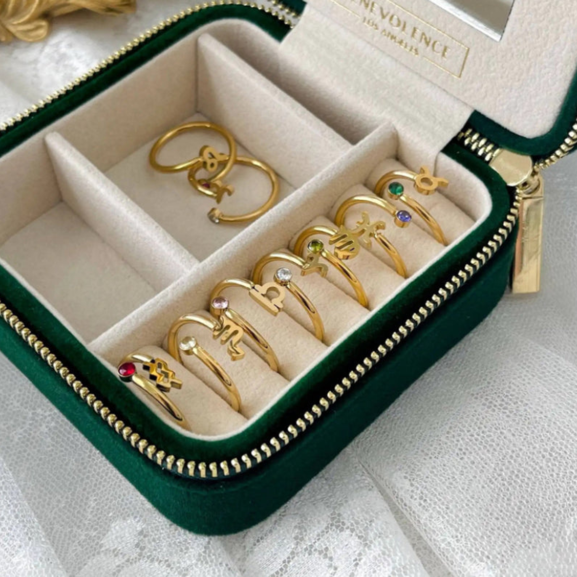 Zodiac Sign Rings