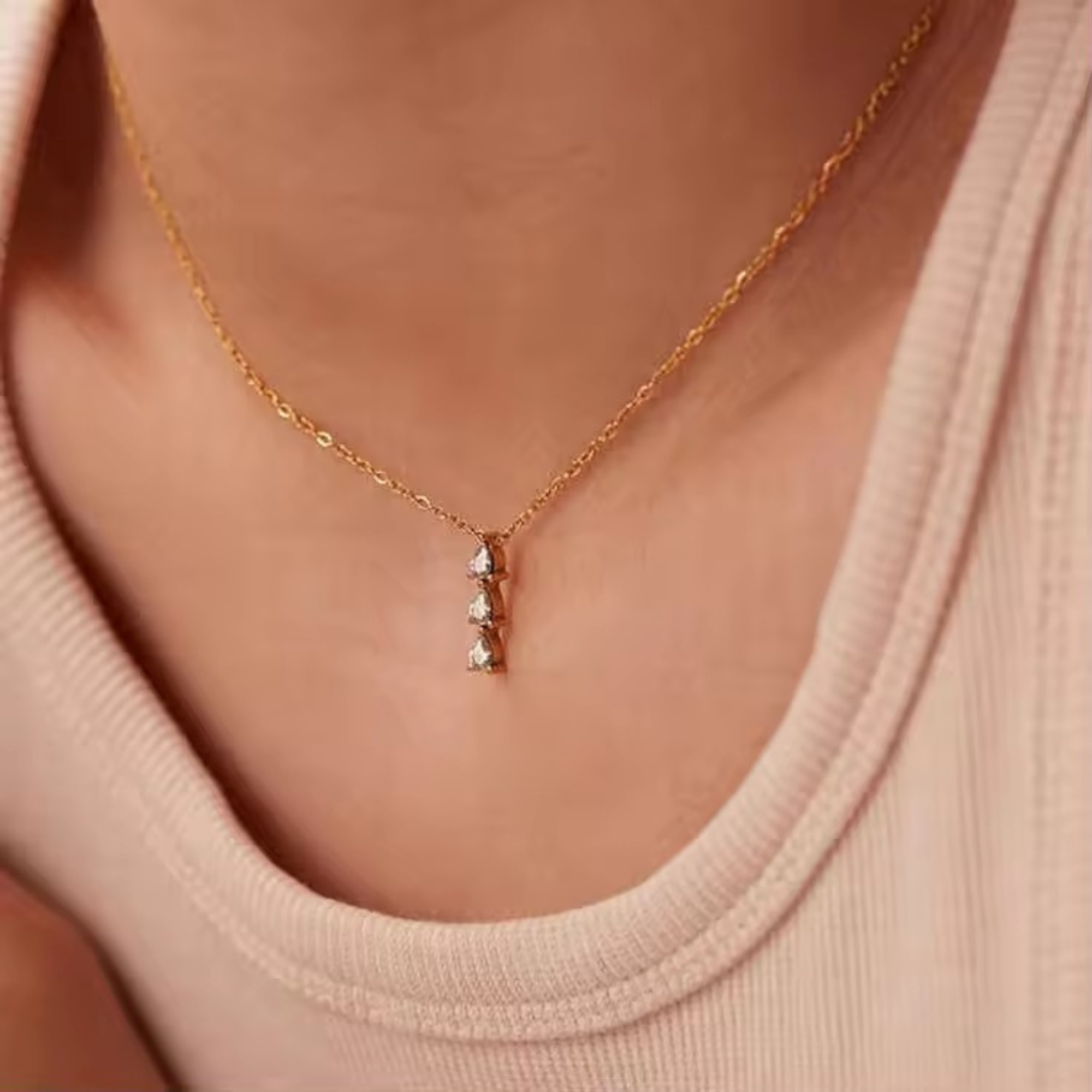 Bonnie Crystal Drop Necklace