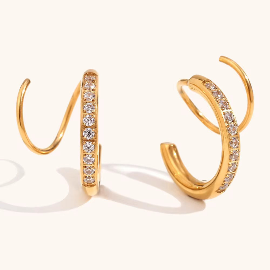 Twinkle Wrap Hoops