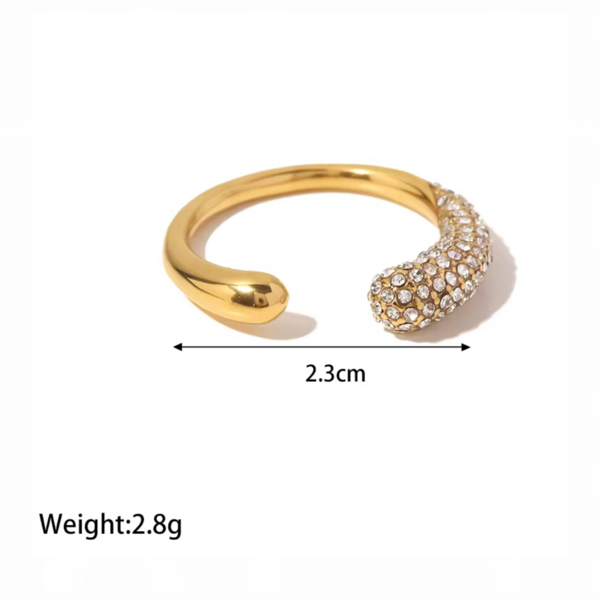 Margaret Open Ended Adjustable Ring