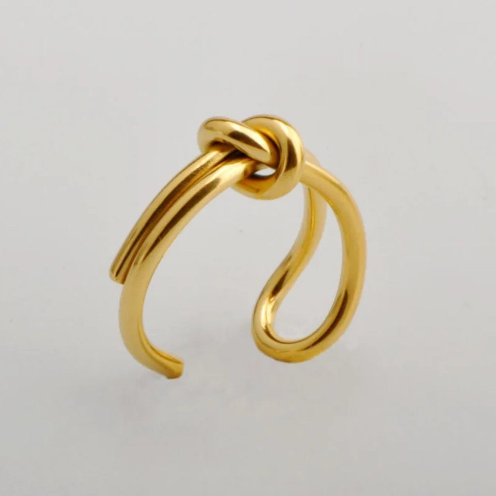Knotty Adjustable Ring