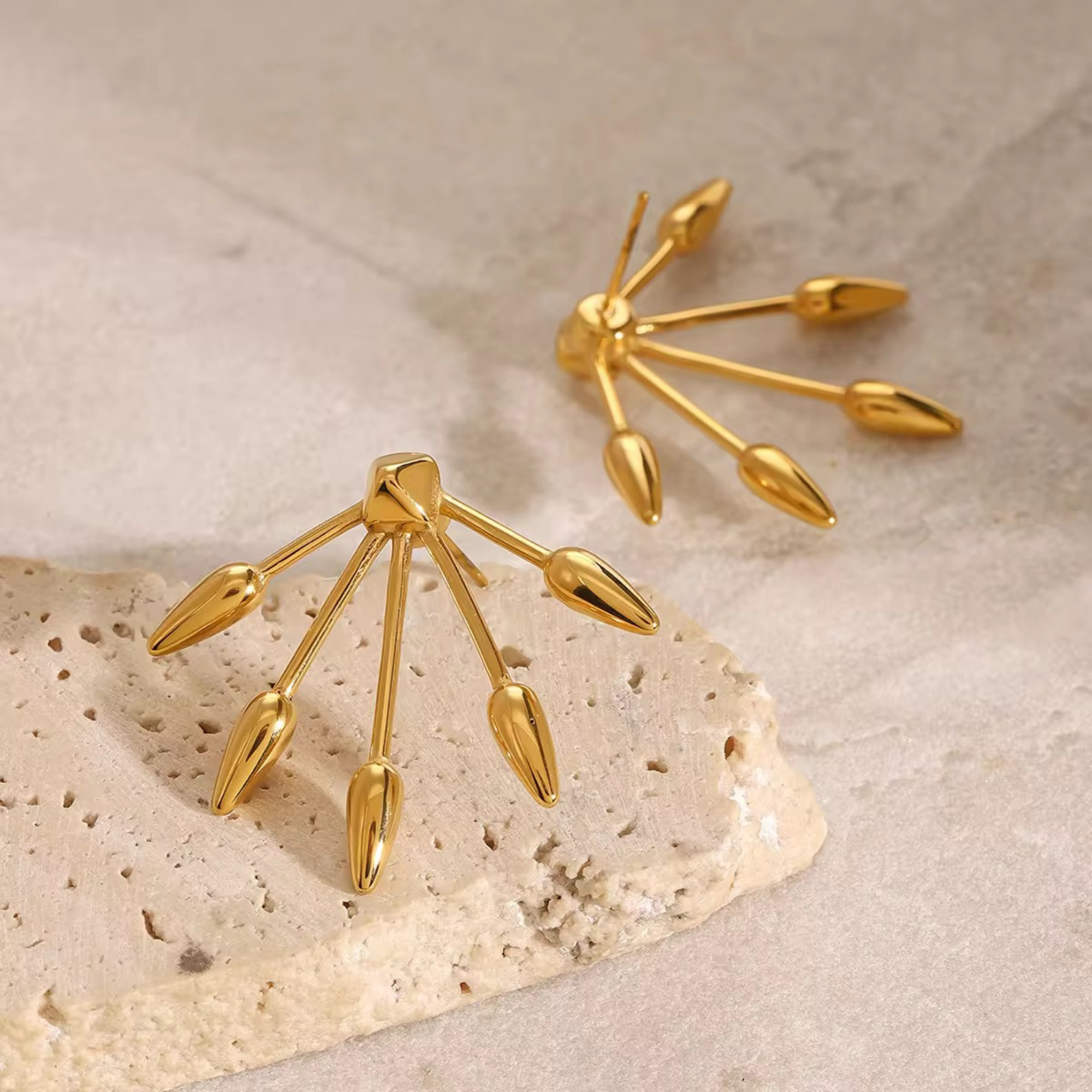 Radiant Spikes Earrings