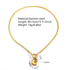 Vega Triple Charm Necklace