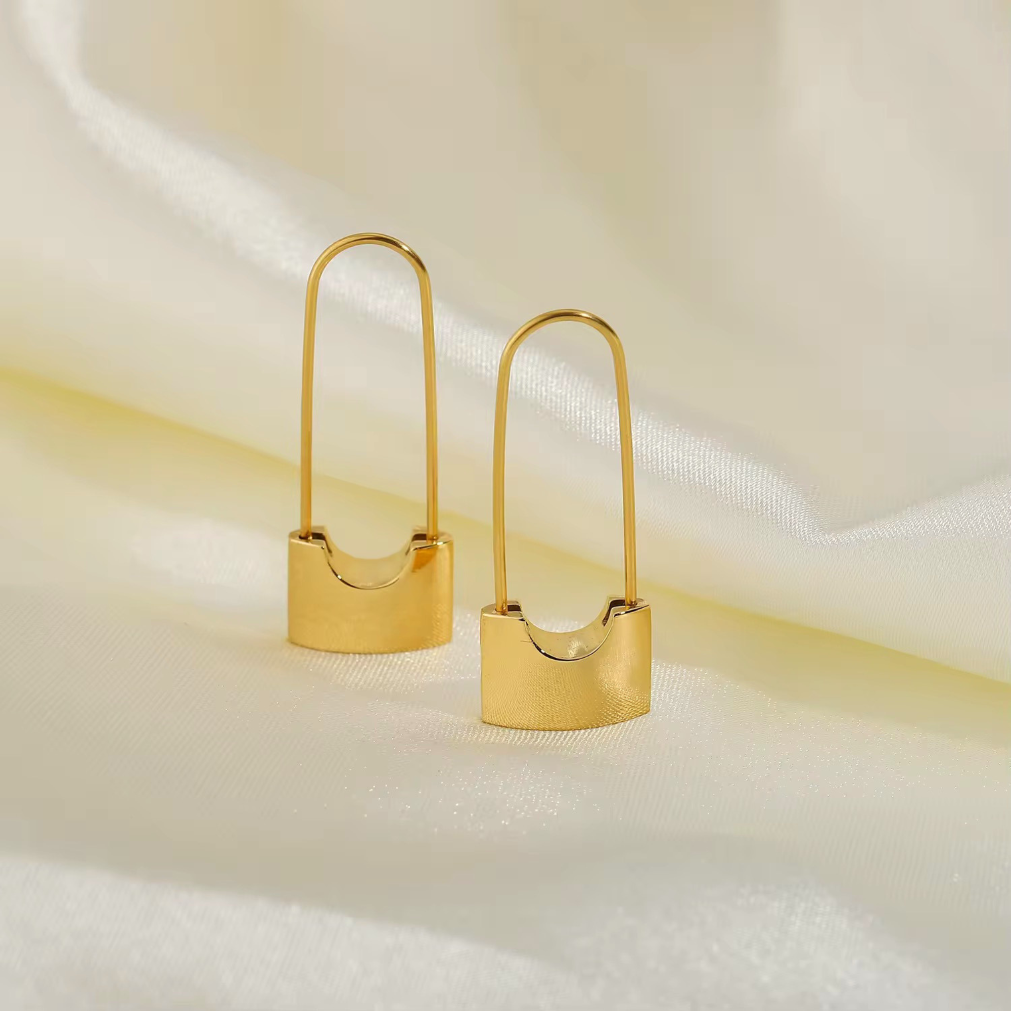 Safety Pin Earrings